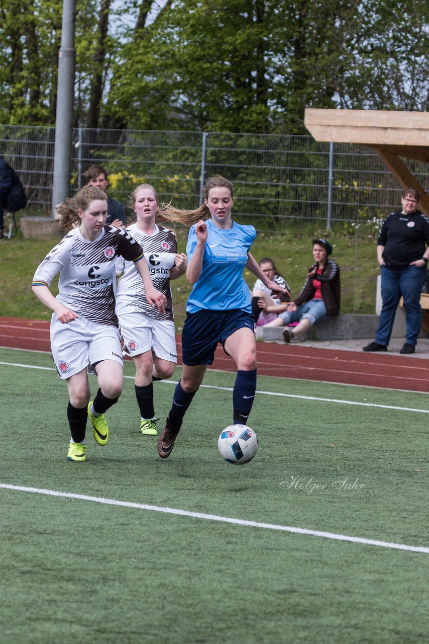 Bild 298 - B-Juniorinnen Ellerau - St. Pauli : Ergebnis: 1:1